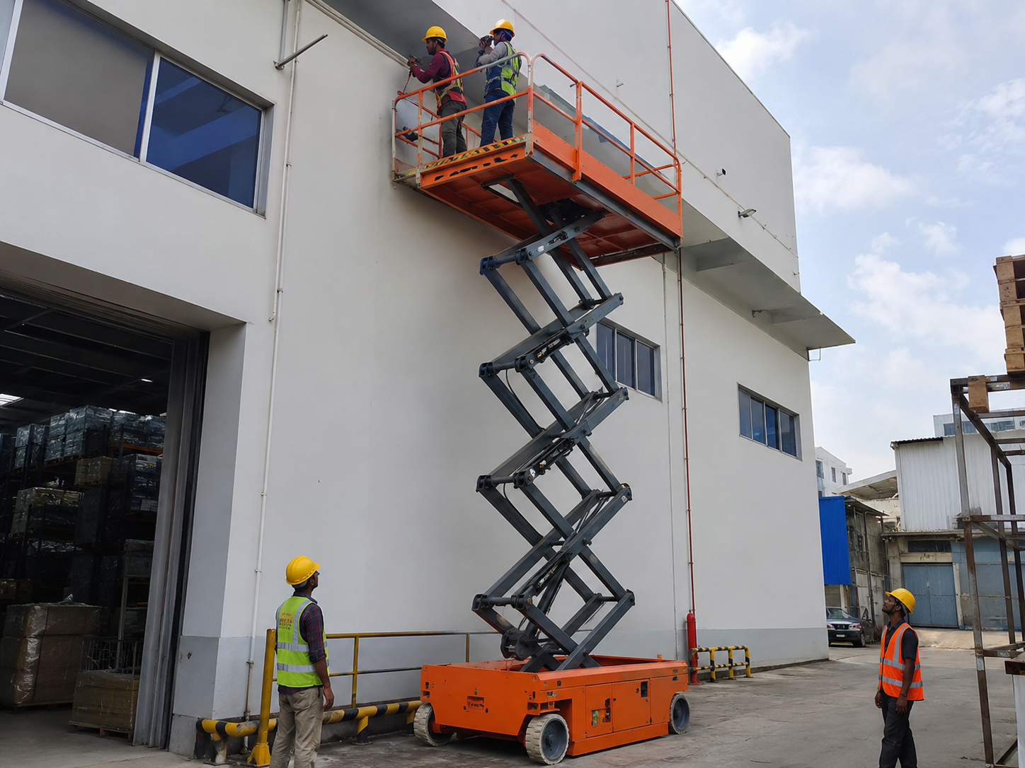১১ মিটার scissor lift - RentCTG.com slide 18