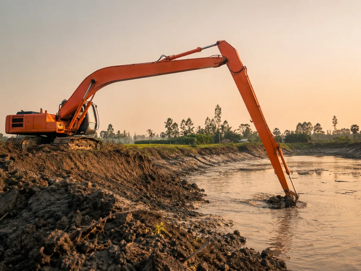 জলাশয়পাড় excavation - RentCTG.com Bangladesh equipment rental image 4