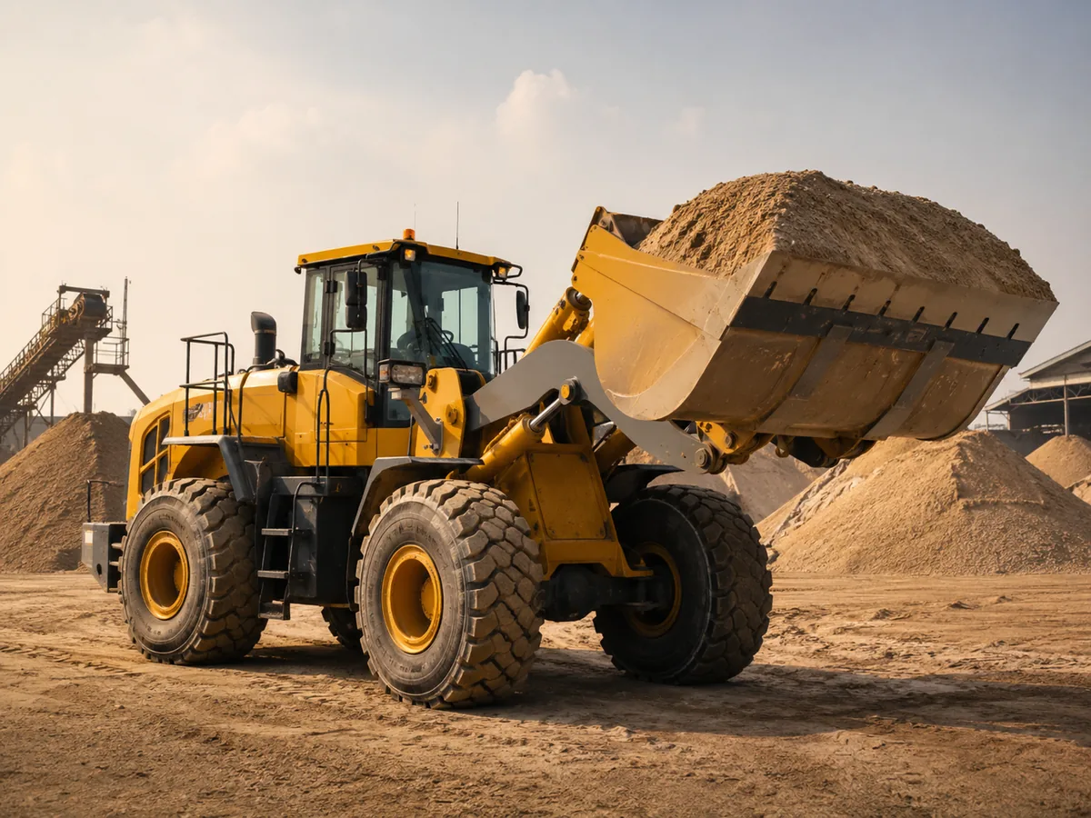 sand yard payloader operation - RentCTG.com Bangladesh equipment rental image 9